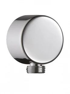 Blue Water Przyłącze kątowe okrągłe ścienne węża natrysku chrom BW-PKO.96 tel. 6 - Akcesoria hydrauliczne - miniaturka - grafika 3