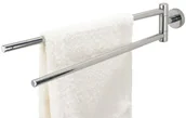 Wieszaki łazienkowe - Tiger Boston Wieszak na ręcznik podwójny ruchomy chrom 3087.03/3087.3.03.46 - miniaturka - grafika 1