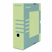 Pudła i kartony archiwizacyjne - Donau Pudełko archiwizacyjne A4 100mm szary karton PU.024.194/4 - miniaturka - grafika 1