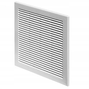 Awenta Osłona wentylacyjna  11 x 46 cm biała siatka - Drzwi wewnętrzne - miniaturka - grafika 2