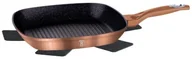 Patelnie - Berlinger Haus Patelnia grillowa z linii Metallic Line Rose Gold 28 cm - miniaturka - grafika 1