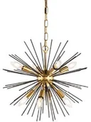 Lampy sufitowe - COPEL Nowoczesny żyrandol CGEXPLOSION COPEL na łańcuchu złoty CGEXPLOSION - miniaturka - grafika 1