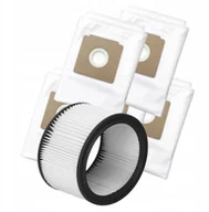 Filtry do odkurzaczy - Nilfisk Filtr Zmywalny Worki 5szt Multi II 20 30 - miniaturka - grafika 1