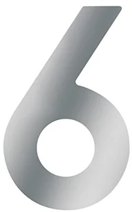 Metafranc Mistrz numer domu stal szlachetna  design 3D  dobra czytelność  indywidualne możliwości kombinacji z opisem  drzwi wejściowe  ściana domu brama ogrodowa - Numery na dom - miniaturka - grafika 2