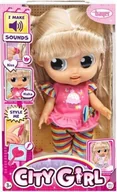 Lalki dla dziewczynek - Bayer Lalka City Girl 31cm z dźwiękiem 93221AA - miniaturka - grafika 1