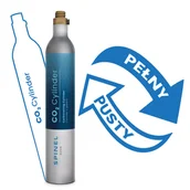 Akcesoria i części AGD - Spinel Wymiana cylindra CO2 do saturatorów Spinel Soda - miniaturka - grafika 1