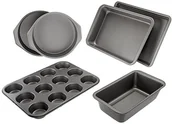 Kinder party - AmazonBasics 6-Piece Bakeware zestaw 99225 - miniaturka - grafika 1
