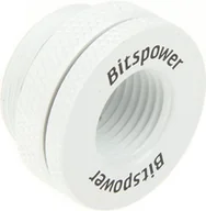 Chłodzenie wodne - Bitspower obudowa tuleji - IG 1/4 Cala - IG 1/4 Cala - biała (BP-DWWP-C04) - miniaturka - grafika 1