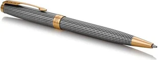 Parker 1931492 Długopis Sonnet Premium Chiselled Silver GT 1931492 - Długopisy - miniaturka - grafika 2