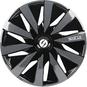 Akcesoria do elektronarzędzi - Sparco SPARCO Lazio 4 sztuki osłony koła, 14", czarny/szary SPC1491BKGR - miniaturka - grafika 1