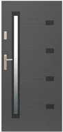 Drzwi zewnętrzne - Drzwi zewnętrzne Zitron 90 prawe antracyt D/T55/Z/A/80P - miniaturka - grafika 1
