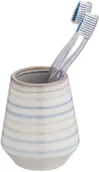 Kubki na szczoteczki do zębów - Wenko Pojemnik na szczoteczki do zębów NAVALON ceramiczny 9 cm 24816100 - miniaturka - grafika 1