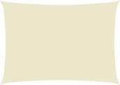 Parasole ogrodowe - vidaXL Prostokątny żagiel ogrodowy, tkanina Oxford, 2x4,5 m, kremowy vidaXL - miniaturka - grafika 1