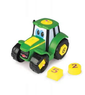 Tomy John Deere Ucz się i baw z traktorem 46654 - Samochody i pojazdy dla dzieci - miniaturka - grafika 2