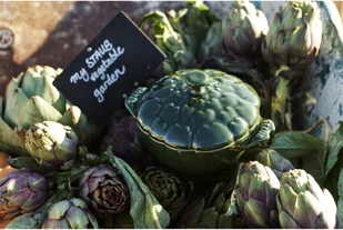 Staub Garnek żeliwny okrągły karczoch Cocotte Special 3 L zielony 40501-094-0 - Garnki - miniaturka - grafika 6