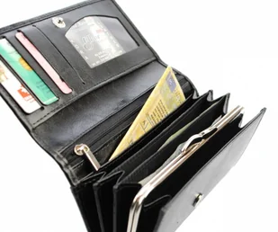 Elkor (PL) Portfel Damski (PL) Długi Klamra Skóra Naturalna EL16 - Portfele - miniaturka - grafika 10