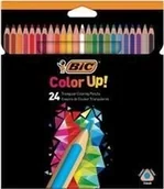 Kredki, ołówki, pastele i pisaki - BIC Kredki Color UP 24 kolory - miniaturka - grafika 1