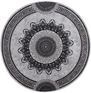 vidaXL Dywan z możliwością prania, 120 cm, kolorowy, antypoślizgowy - Dywany - miniaturka - grafika 2