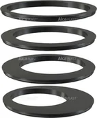 Syfony - Alca PLAST Alcaplast Wkładka rury spustowej zestaw czarna AGV900 ! - miniaturka - grafika 1