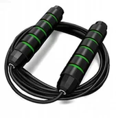 Skakanki - Skakanka Fitness Z Łożyskami Regulowana Długość - miniaturka - grafika 1