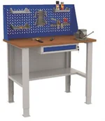 Stoły warsztatowe - Valberg Stół warsztatowy WT 120.F2/F2.110 WT 120.F2/F2.110 - miniaturka - grafika 1