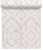 Tapety - A.S. Creation Tapeta Metropolitan 378691 biała winylowa na flizelinie - miniaturka - grafika 1