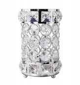 Kosmetyczki, organizery i kuferki - Organizer Pojemnik Na Pędzle Stojak Srebrny 1 - miniaturka - grafika 1