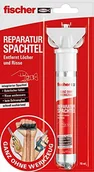 Akcesoria do basenów - Fischer 545948 szpachelka do naprawy, 1 szpachelka do naprawy, 70 ml, wypełnienie otworów, naprawa pęknięć, szybkie utwardzanie, czerwony, biały - miniaturka - grafika 1