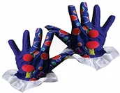 Rękawice i gąbki do kąpieli - Dress Up America Dress Up America Rękawica klauna (niebieska) dla dzieci 623-B-Mlt-OS Fits Most - miniaturka - grafika 1