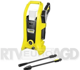 Karcher K 2 Battery podkładka ciśnieniowa Kompaktowy Bateria Czarny, Żółty 340 l/godz,  4054278305158 - Myjki ciśnieniowe - miniaturka - grafika 2