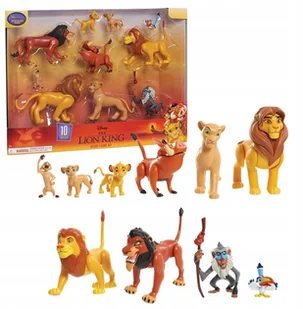 Król Lew Zestaw Dziesięciu Figurek LNN0800 - Figurki dla dzieci - miniaturka - grafika 5