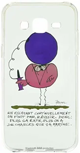 Samsung Caseink Etui ochronne do Galaxy J5, ultracienkie, Shadoks CPRNTSKJ5TWOANDTWO - Etui i futerały do telefonów - miniaturka - grafika 4