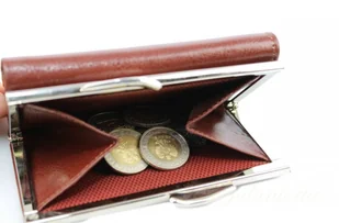 Elkor Portfel Damski Skórzany (PL) Skóra Licowa Klamra 12 cm - Portfele - miniaturka - grafika 5