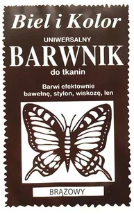 Barwnik Do Tkanin Brązowy 10 g - Środki do prania - miniaturka - grafika 2