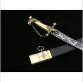 Repliki - broń - Szabla polska Orla Bogu Jedynemu Chwała Jana III Sobieski XVIIw - miniaturka - grafika 1