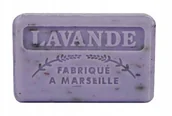 Mydła - Foufour Mydło marsylskie 125g Kwiat Lawendy lawenda - miniaturka - grafika 1