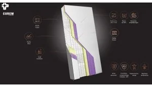 Curem materac reg 160x200 - Materace - miniaturka - grafika 9