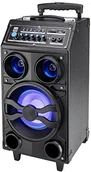 Akcesoria do MP3 - Dual dsbx 100 mobilne Sound System (Bluetooth w sieci i zasilaniu z akumulatora, złącze USB i karty SD) czarny 74902 - miniaturka - grafika 1