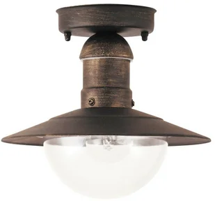 Rabalux Zewnętrzna LAMPA sufitowa OSLO 8736 industrialna OPRAWA ogrodowa outdoor IP44 antyczne złoto 8736 - Lampy sufitowe - miniaturka - grafika 6