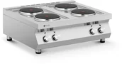 Piece, kotły i płyty grzejne gastronomiczne - Royal Catering Kuchenka elektryczna - 4 palniki - 4 x 2600 W - RC-ECP4T RC-ECP4T - miniaturka - grafika 1