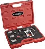 Narzędzia warsztatowe - Vigor V1728 zestaw do wywijania obrzeży, 11-częściowy V1728 - miniaturka - grafika 1