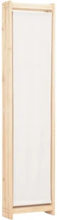 vidaXL Parawan 4-panelowy, kremowy, 160x170x4 cm, tkanina vidaXL - Parawany - miniaturka - grafika 4