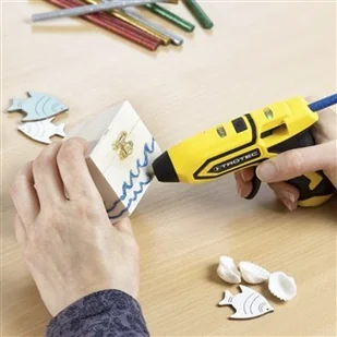 TROTEC Zestaw sztyftów topliwego kleju błyszczący, 50 sztuk ( 7 mm) - Kleje i inne preparaty budowlane - miniaturka - grafika 4