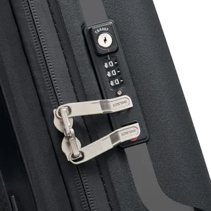 Delsey Walizka kabinowa Clavel SLIM 55 cm Black - Walizki - miniaturka - grafika 4