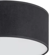 Lampy sufitowe - EULUNA Lampa wisząca Rondo, czarna, 30 cm - miniaturka - grafika 1