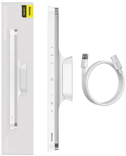 Baseus Baseus Magnetyczna Lampa LED do kuchni pokoju pod szafkę Biała DGXC-02 - Lampy stojące - miniaturka - grafika 3
