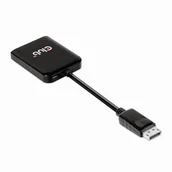Huby USB - Club 3D Hub CSV-7200 Multi Stream Transport (MST) Hub DisplayPort 1.4 to DisplayPort 1.4 Dual Monitor 4K60Hz M/F CSV-7200 - miniaturka - grafika 1