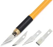 Pozostałe akcesoria dla plastyków - PRYM Nóż artystyczny PRYM 3 ostrza 611395 450008 - miniaturka - grafika 1