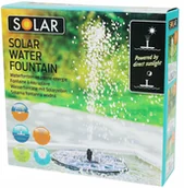 Fontanny ogrodowe - Fontanna Solarna Pływająca Do Ogrodu Oczka stawu - miniaturka - grafika 1