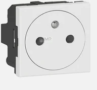 Przedłużacze i rozgałęźniki - Legrand MOSAIC Gniazdo 2P+Z 16 A - 250V- zaciski automatyczne - 2 modułowe - Biały 077111 27811L - miniaturka - grafika 1